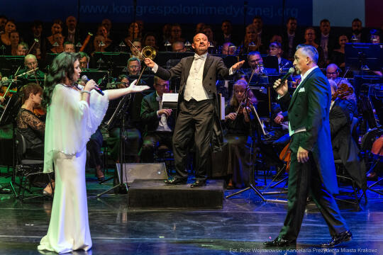 inauguracja, Kongres Polonii Medycznej, Miszalski, Grodzki, Król, lekarze, Polonia, Opera Krakowska