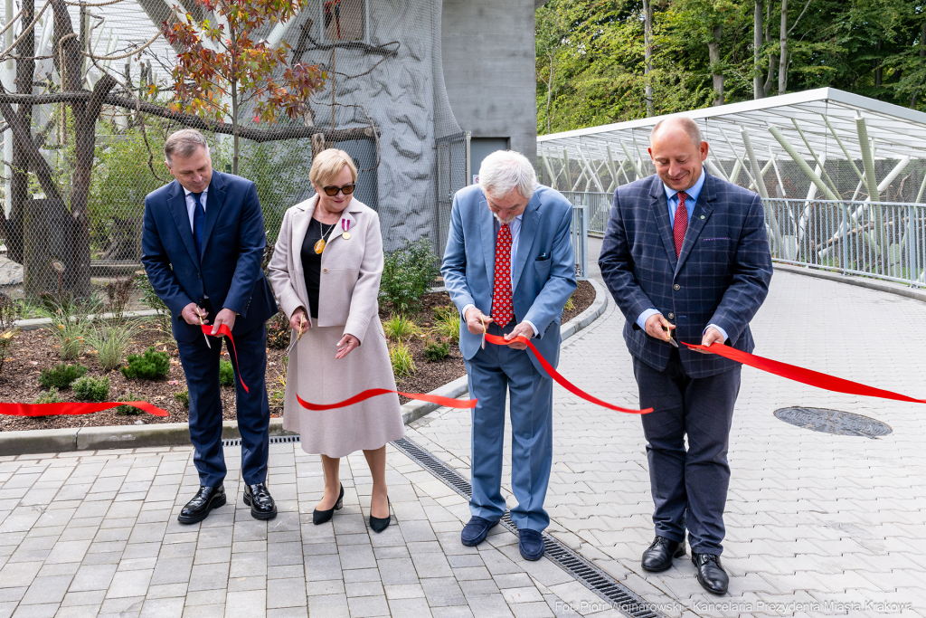 ZOO, Ptaszarnia, otwarcie jubileusz, 95-lecie, Krakowski Ogród Zoologiczny, Mazur, Klęczar, Gryga  Autor: P. Wojnarowski