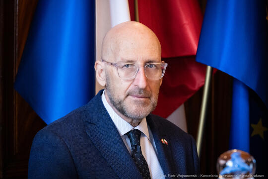 Luca Franchetti Pardo, ambasador, Włochy, wizyta, Klaman, Kraków, ambasciatore, Italia, visita, Cr