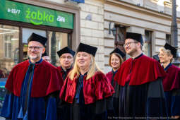 inauguracja, Miszalski, UJ, Uniwersytet Jagielloński, Jacek Popiel, medal, Jedynak, orszak