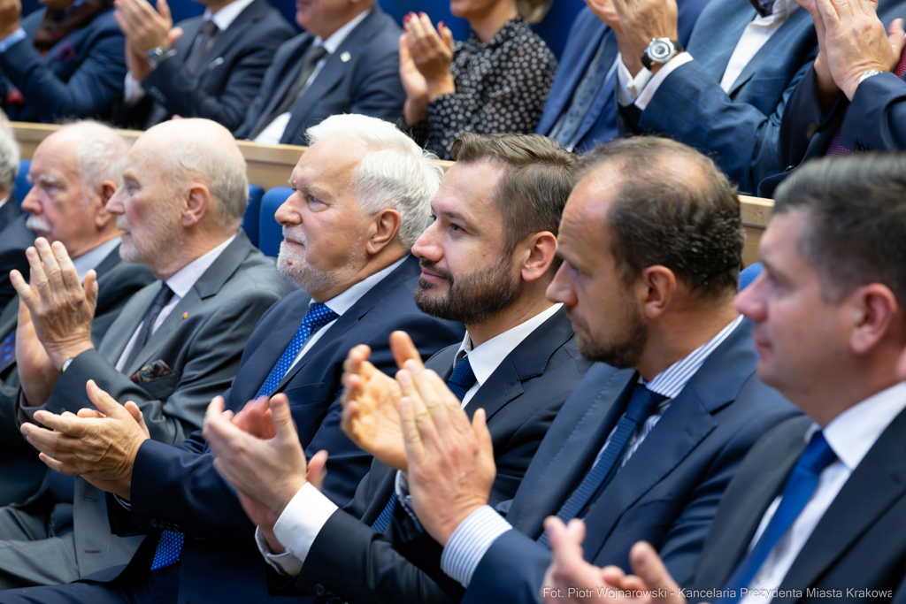 inauguracja, Miszalski, UJ, Uniwersytet Jagielloński, Jacek Popiel, medal, Jedynak, orszak  Autor: P. Wojnarowski