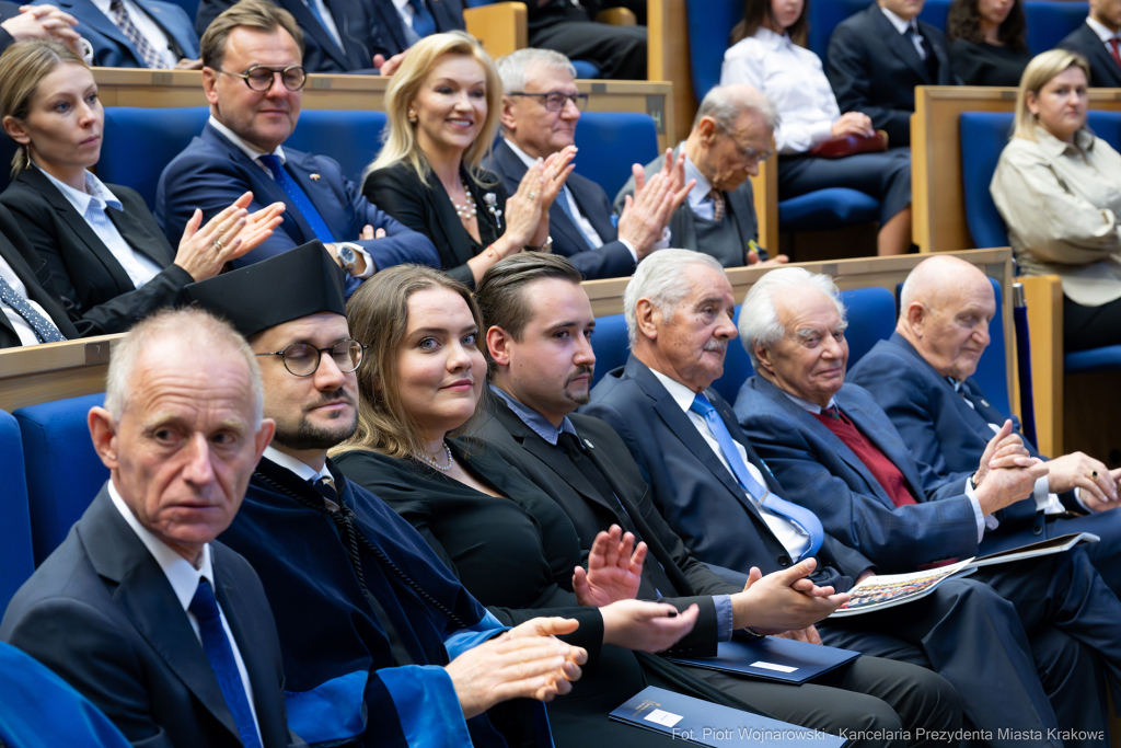 inauguracja, Miszalski, UJ, Uniwersytet Jagielloński, Jacek Popiel, medal, Jedynak, orszak  Autor: P. Wojnarowski