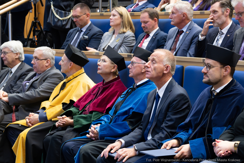 inauguracja, Miszalski, UJ, Uniwersytet Jagielloński, Jacek Popiel, medal, Jedynak, orszak  Autor: P. Wojnarowski