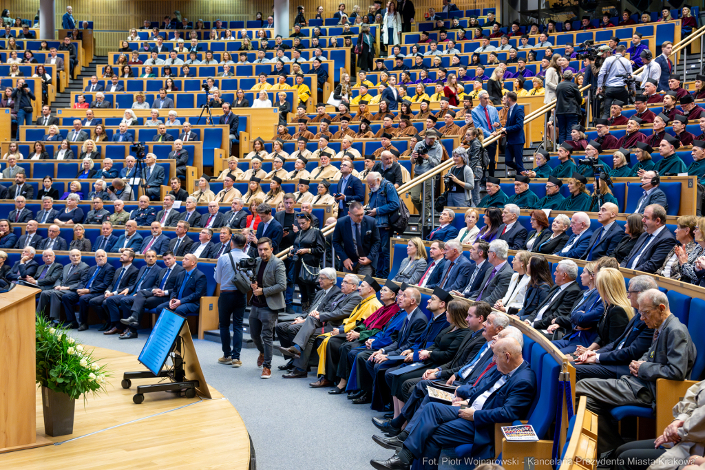 inauguracja, Miszalski, UJ, Uniwersytet Jagielloński, Jacek Popiel, medal, Jedynak, orszak  Autor: P. Wojnarowski