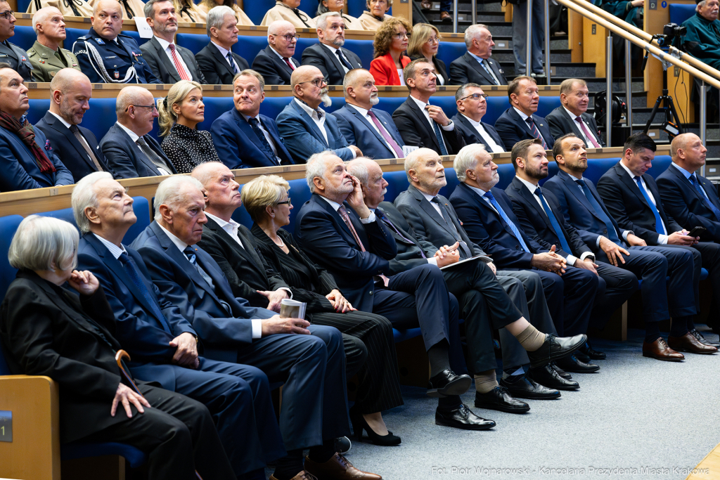 inauguracja, Miszalski, UJ, Uniwersytet Jagielloński, Jacek Popiel, medal, Jedynak, orszak  Autor: P. Wojnarowski