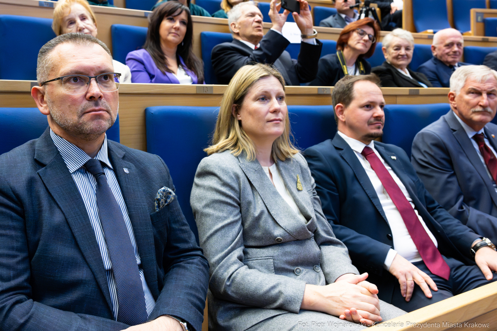 inauguracja, Miszalski, UJ, Uniwersytet Jagielloński, Jacek Popiel, medal, Jedynak, orszak  Autor: P. Wojnarowski