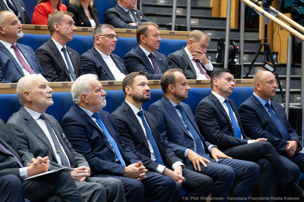 inauguracja, Miszalski, UJ, Uniwersytet Jagielloński, Jacek Popiel, medal, Jedynak, orszak  Autor: P. Wojnarowski