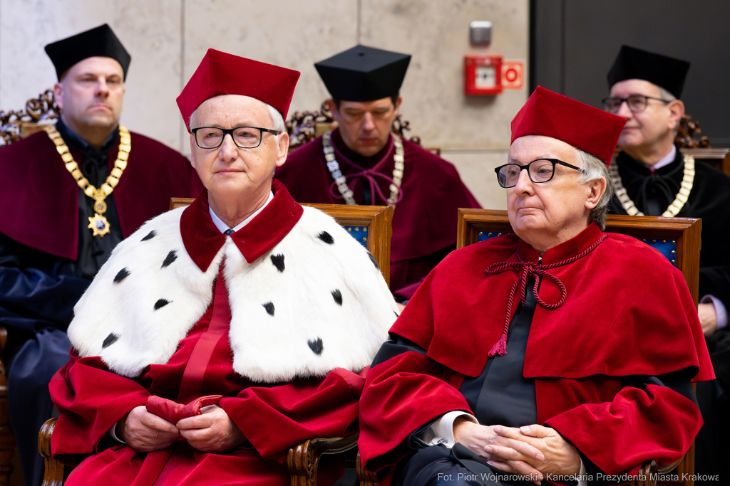 inauguracja, Miszalski, UJ, Uniwersytet Jagielloński, Jacek Popiel, medal, Jedynak, orszak  Autor: P. Wojnarowski