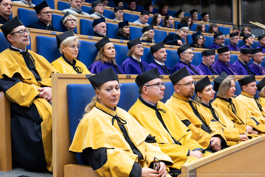 inauguracja, Miszalski, UJ, Uniwersytet Jagielloński, Jacek Popiel, medal, Jedynak, orszak  Autor: P. Wojnarowski