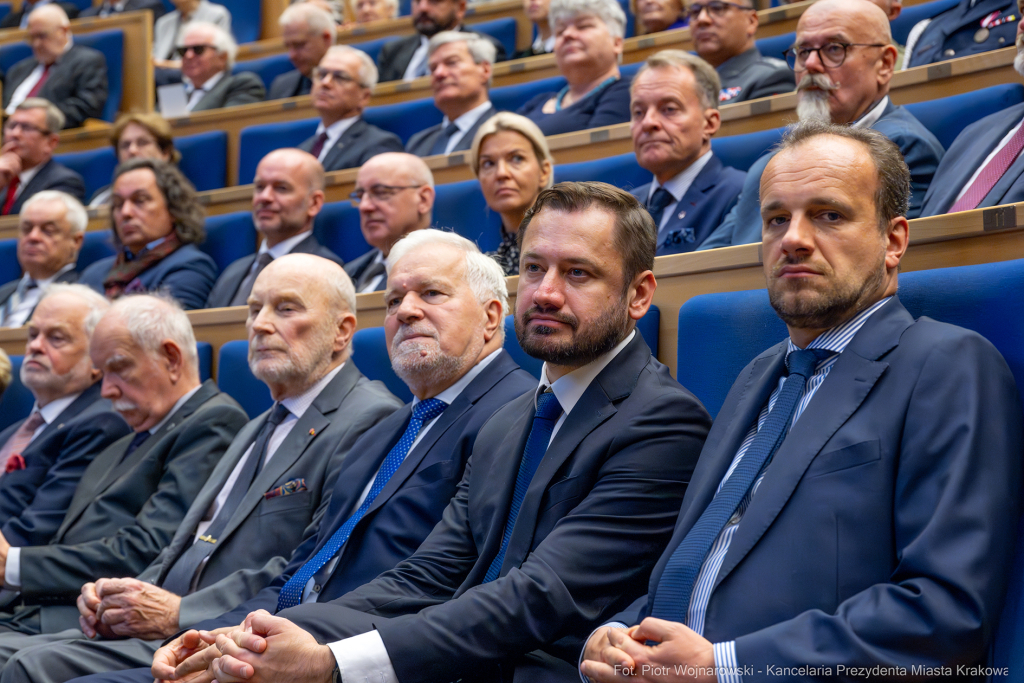 inauguracja, Miszalski, UJ, Uniwersytet Jagielloński, Jacek Popiel, medal, Jedynak, orszak  Autor: P. Wojnarowski