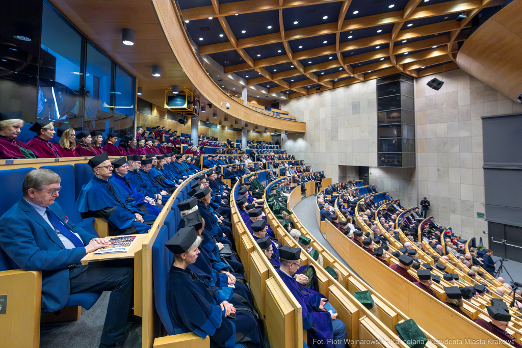 inauguracja, Miszalski, UJ, Uniwersytet Jagielloński, Jacek Popiel, medal, Jedynak, orszak  Autor: P. Wojnarowski