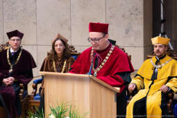 inauguracja, Miszalski, UJ, Uniwersytet Jagielloński, Jacek Popiel, medal, Jedynak, orszak