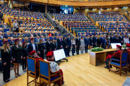 inauguracja, Miszalski, UJ, Uniwersytet Jagielloński, Jacek Popiel, medal, Jedynak, orszak