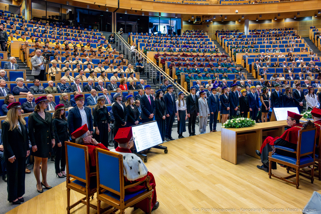 inauguracja, Miszalski, UJ, Uniwersytet Jagielloński, Jacek Popiel, medal, Jedynak, orszak  Autor: P. Wojnarowski