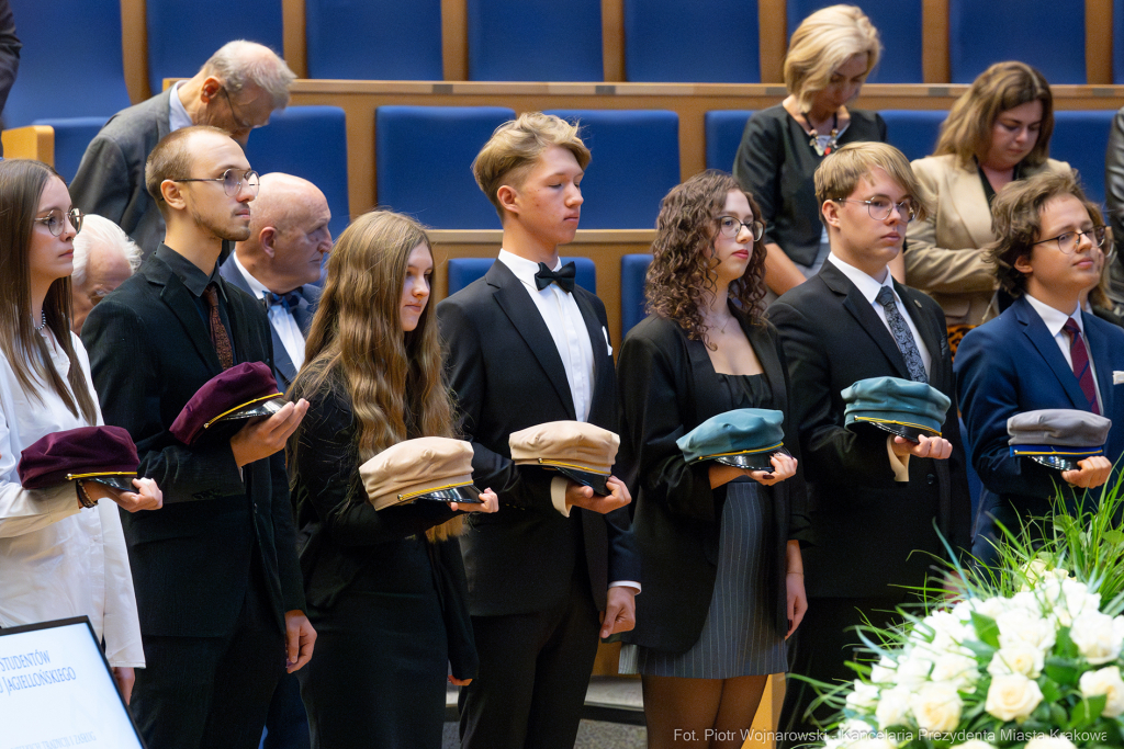 inauguracja, Miszalski, UJ, Uniwersytet Jagielloński, Jacek Popiel, medal, Jedynak, orszak  Autor: P. Wojnarowski