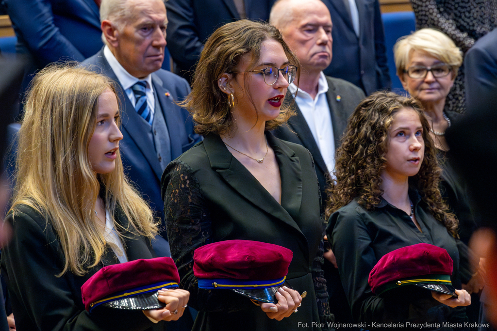 inauguracja, Miszalski, UJ, Uniwersytet Jagielloński, Jacek Popiel, medal, Jedynak, orszak  Autor: P. Wojnarowski