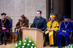 inauguracja, Miszalski, UJ, Uniwersytet Jagielloński, Jacek Popiel, medal, Jedynak, orszak