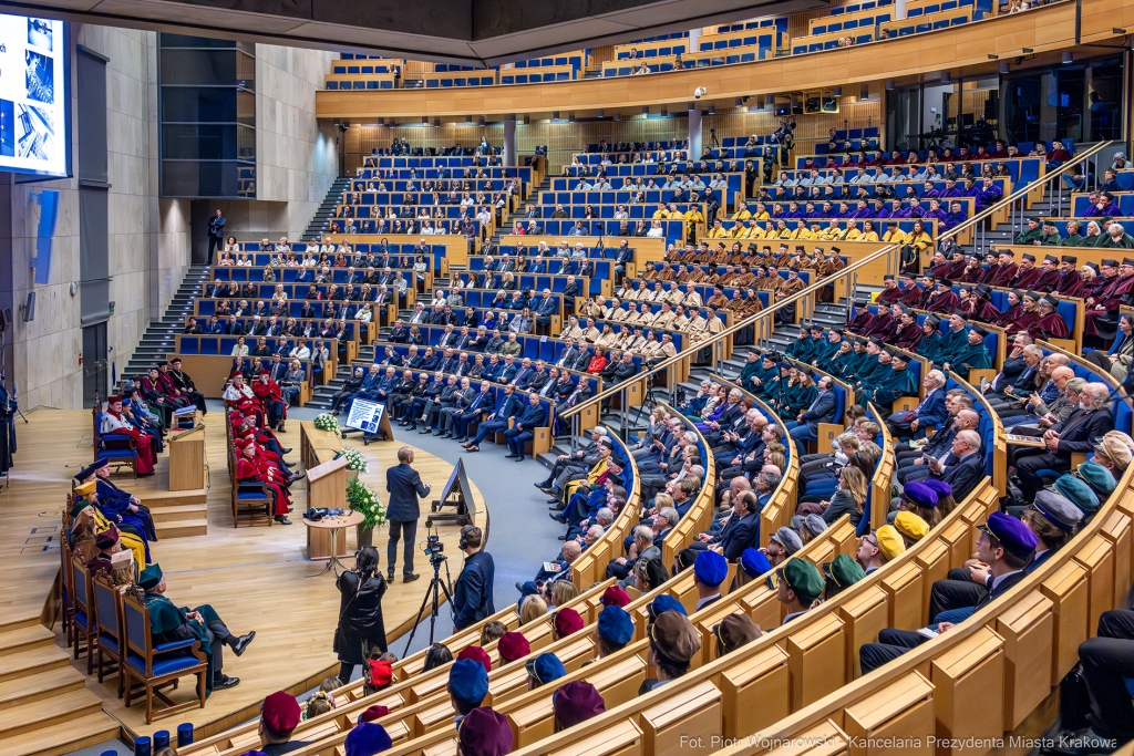 inauguracja, Miszalski, UJ, Uniwersytet Jagielloński, Jacek Popiel, medal, Jedynak, orszak  Autor: P. Wojnarowski