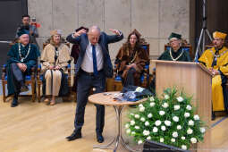 inauguracja, Miszalski, UJ, Uniwersytet Jagielloński, Jacek Popiel, medal, Jedynak, orszak