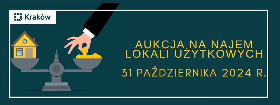 Aukcja na najem lokali użytkowych 31 października 2024 r.