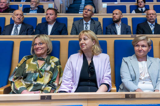 Zespół Szkół Mechanicznych nr 1, jubileusz, Klaman, Aditorium Maximum, Peltier