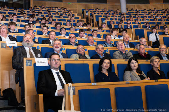 Zespół Szkół Mechanicznych nr 1, jubileusz, Klaman, Aditorium Maximum, Peltier