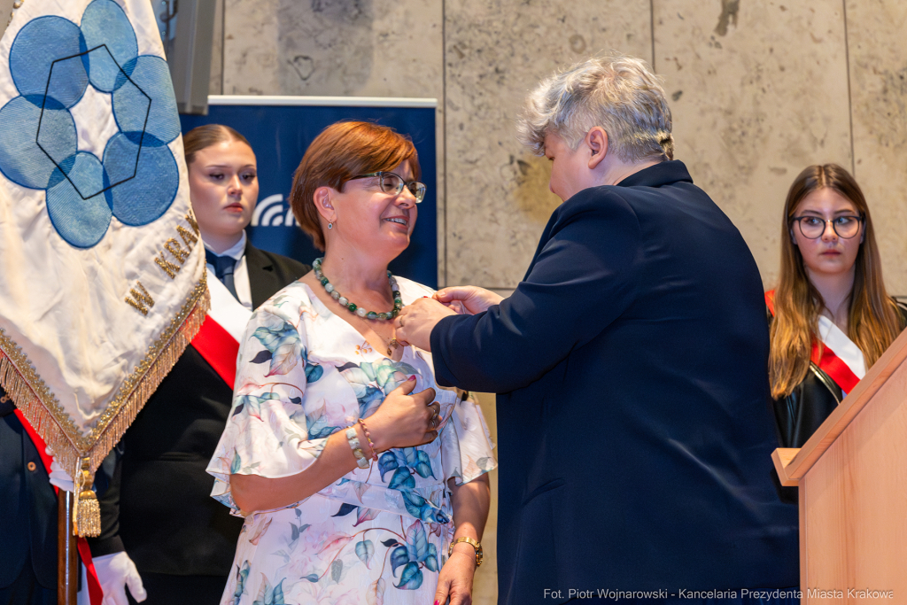Zespół Szkół Mechanicznych nr 1, jubileusz, Klaman, Aditorium Maximum, Peltier  Autor: P. Wojnarowski