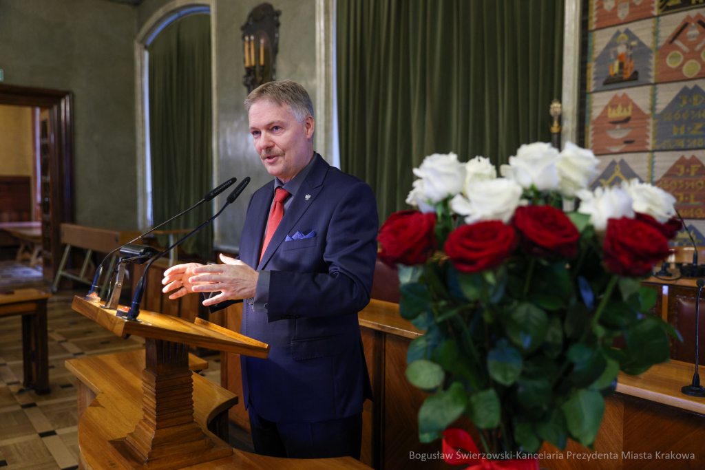 wręczenie, nagrody prezydenta, Klaman, nauczyciele, dyrektorzy, Domańska, Pasek  Autor: B. Świerzowski