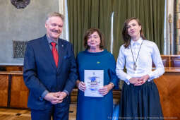 wręczenie, nagrody prezydenta, Klaman, nauczyciele, dyrektorzy, Domańska, Pasek