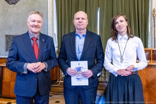 wręczenie, nagrody prezydenta, Klaman, nauczyciele, dyrektorzy, Domańska, Pasek