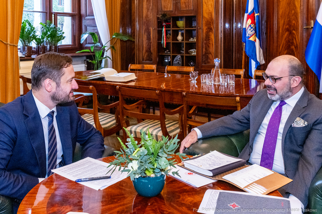 wizyta, Rauf Alp Dentktaş, ambasador, Turcja, Miszalski, Kraków, ziyaret, Büyükelçi, Türkiye  Autor: P. Wojnarowski