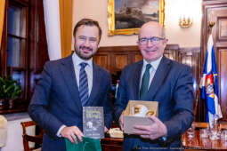 wizyta, Patrick Haughey, ambasador, Irlandia, Miszalski, Kraków, cuairt, ambasadóir, Éire