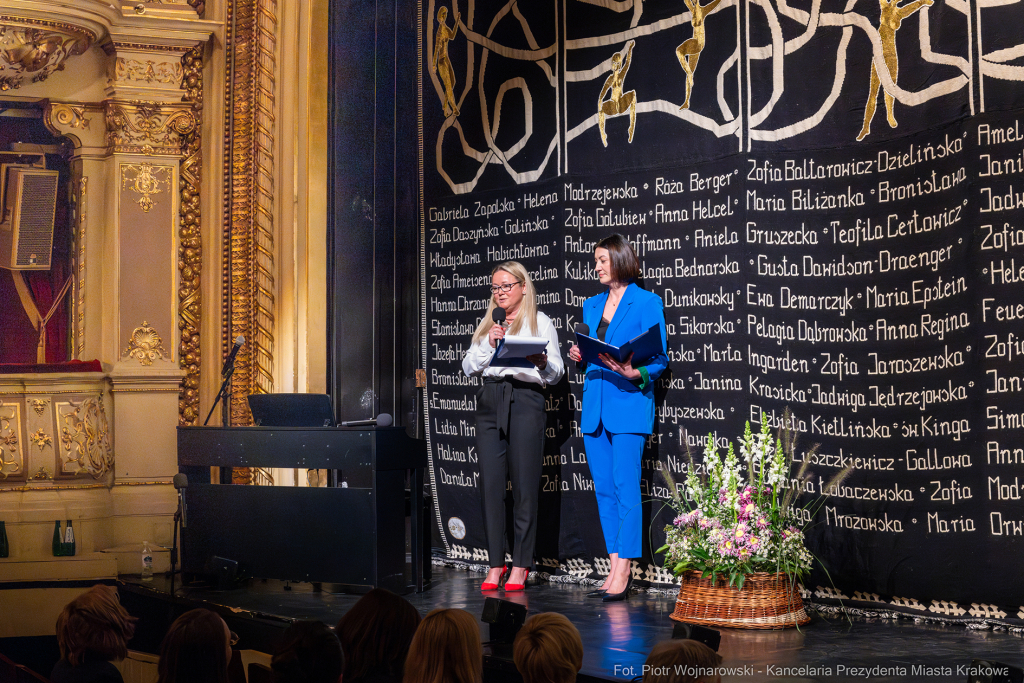 Klaman, konferencja, nauczyciele, dyrektorzy, szkoły, przedszkola, Pasek, Domańska, Teatr Słowack  Autor: P. Wojnarowski