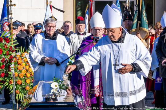 pogrzeb, Cmentarz Salwatorski, Norbertanki, kondukt, Dziwisz, Raś, Fryczek, Chamielec