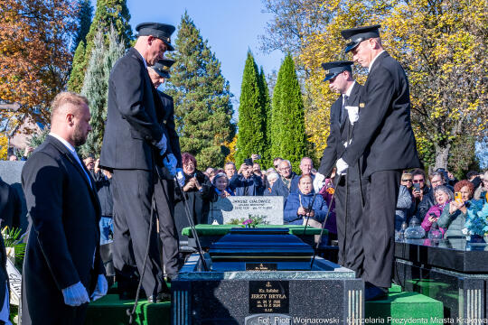 pogrzeb, Cmentarz Salwatorski, Norbertanki, kondukt, Dziwisz, Raś, Fryczek, Chamielec