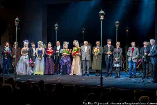 Miszalski, Teatr Bagatela, Ambroży Grabowski, premiera, 105, rocznica powstania