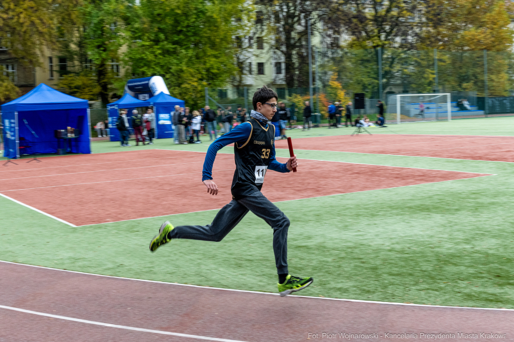 pw_390_003_fot. piotr wojnarowski.jpg-Klaman, Kosek, bieg, szabla, Stawarz, młodzież  Autor: P. Wojnarowski