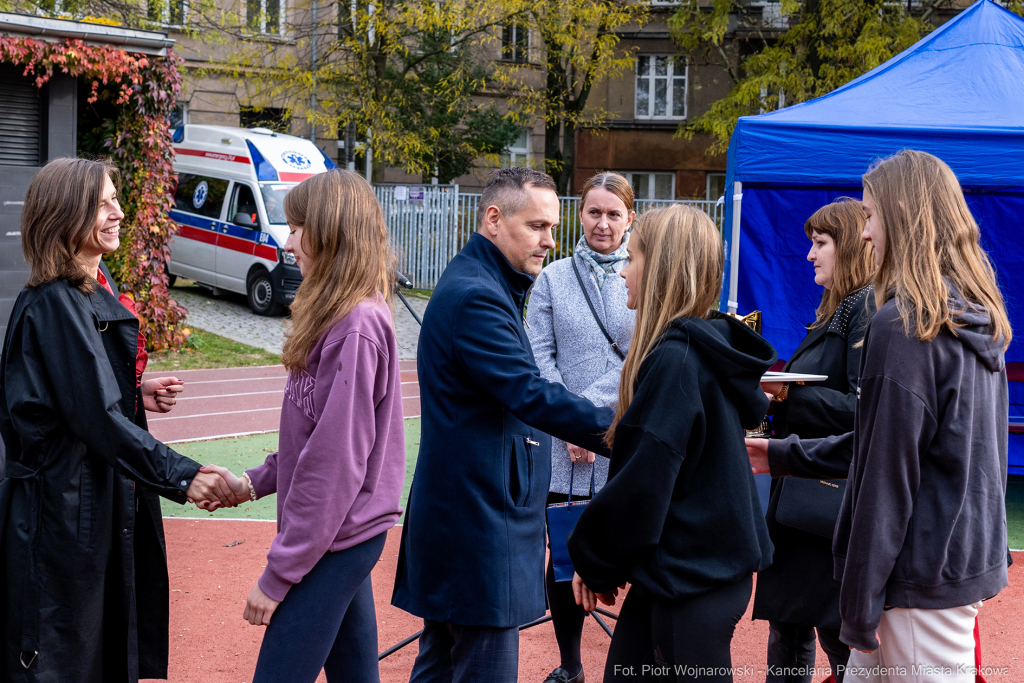 pw_390_029_fot. piotr wojnarowski.jpg-Klaman, Kosek, bieg, szabla, Stawarz, młodzież  Autor: P. Wojnarowski