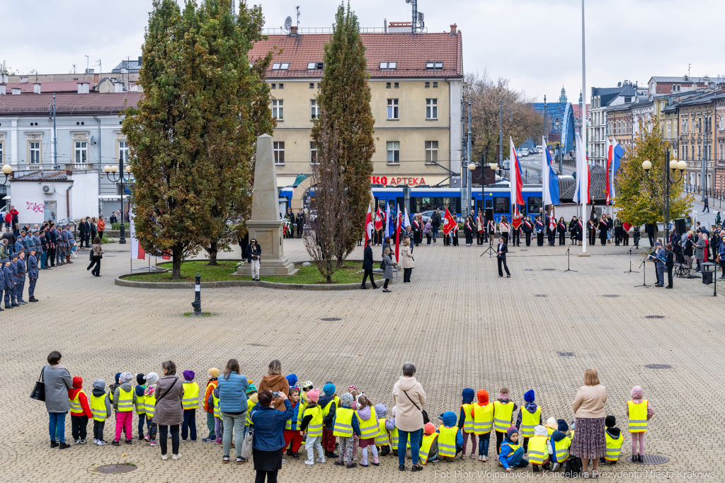 rocznica, uroczystości, niepodległość, zabory, Plac Niepodległości, Miszalski, Rynek Podgórsk  Autor: P. Wojnarowski