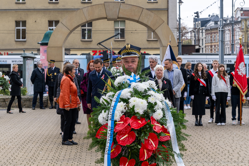 rocznica, uroczystości, niepodległość, zabory, Plac Niepodległości, Miszalski, Rynek Podgórsk  Autor: P. Wojnarowski