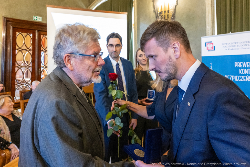 PINB, jubileusz, Miszalski, Powiatowy Inspektorat Nadzoru Budowlanego w Krakowie, Powiat Grodzki  Autor: P. Wojnarowski