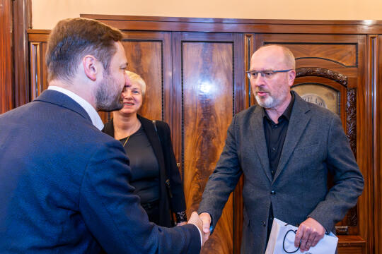 pw_341_001_fot. piotr wojnarowski.jpg-Miszalski, spotkanie, Guchołazy, burmistrz, Szymkowicz