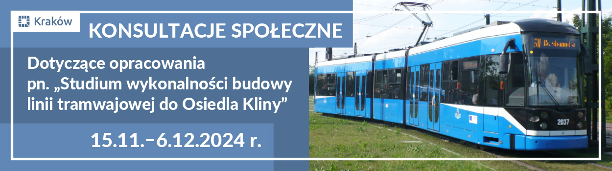 Konsultacje tramwaj Kliny