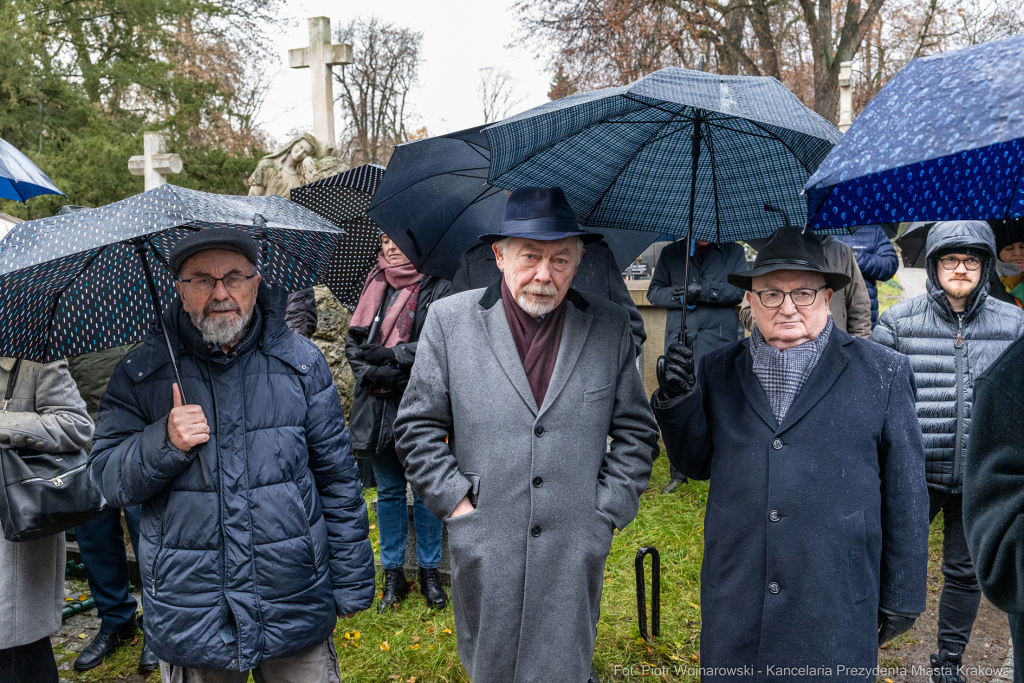 pw_348_014_fot. piotr wojnarowski.jpg-Józef Lipiec, pogrzeb, Cmentarz Rakowicki, profesor  Autor: P. Wojnarowski