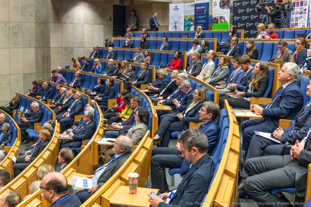 CETEF, 2024, Auditorium Maximum UJ, konres, forum, Buzek, Miszalski  Autor: P. Wojnarowski