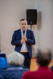 Mieszkańcy Nowej Huty i Prądnika Czerwonego spotkali się z Przewodniczącym Rady Miasta Krakowa