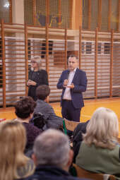 Mieszkańcy Nowej Huty i Prądnika Czerwonego spotkali się z Przewodniczącym Rady Miasta Krakowa