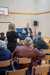 Mieszkańcy Nowej Huty i Prądnika Czerwonego spotkali się z Przewodniczącym Rady Miasta Krakowa