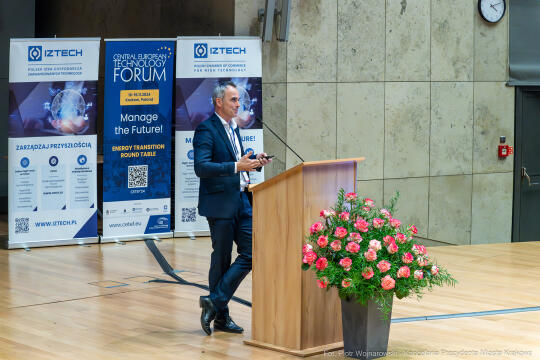 CETEF’24, Sęk, Kraków miastem przyszłości, panel, Bułka, Schmidt, Drabik, Świeczkowski, Kró