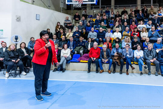 ławka, ławeczka, dialogu, Bieżanów, Sęk, Mazur, mieszkańcy, spotkan